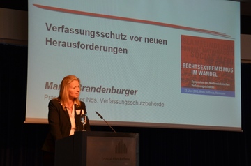 Verfassungsschutzpräsidentin Maren Brandenburger
