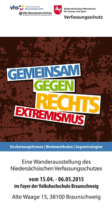 Titelbild Flyer Ausstellung Braunschweig