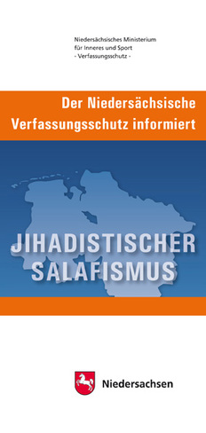 Titelbild des Folders "Jihadistischer Salafismus"