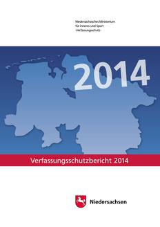 Titelbild des Verfassungsschutzberichtes 2014