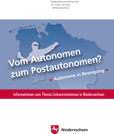 Titel der Broschüre "Vom Autonomen zum Postautonomen?"