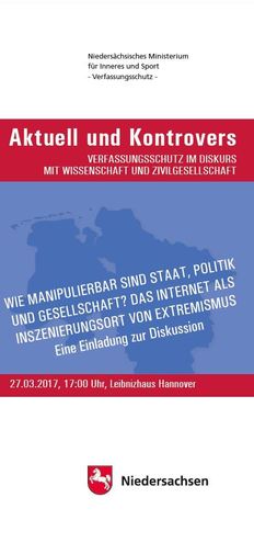 Aktuell und Kontrovers am 27.03.2017