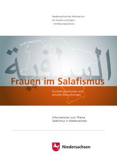 Titelseite der Broschüre "Frauen im Salafismus"