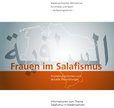 Titelseite der Broschüre "Frauen im Salafismus"