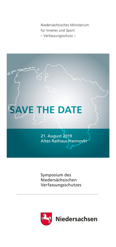 Titel des Save the Date-Flyers zum Symposium