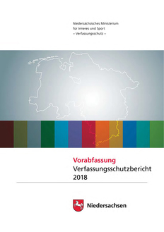 Titelbild des Verfassungsschutzberichtes 2018