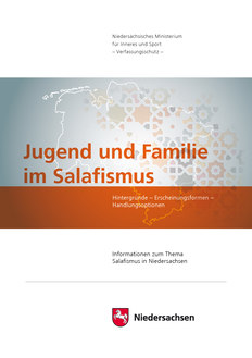 Titel Broschüre "Jugend und Familie im Salafismus"