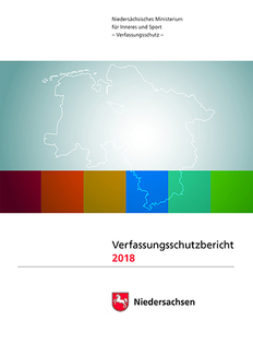 Cover Verfassungsschutzbericht Niedersachsen 2018