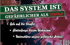 Flyer der Partei Der Dritte Weg