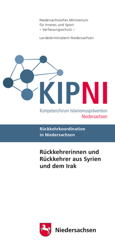 Titelbild des Flyers Rückkehrkoordination