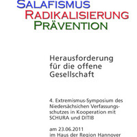 Bild vom Flyer zum Symposium Salafismus