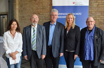 Michaela Glaser, Eckhard Jesse, Hans-Gerd Jaschke, Maren Brandenburger, Dirk Assel