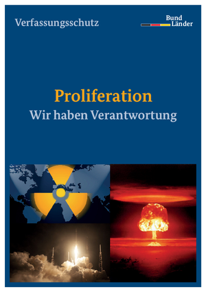 Bund-Länder Broschüre zur Proliferation