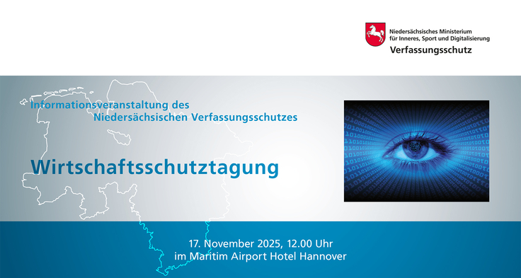 Titelbild zur Wirtschaftsschutztagung 2025
