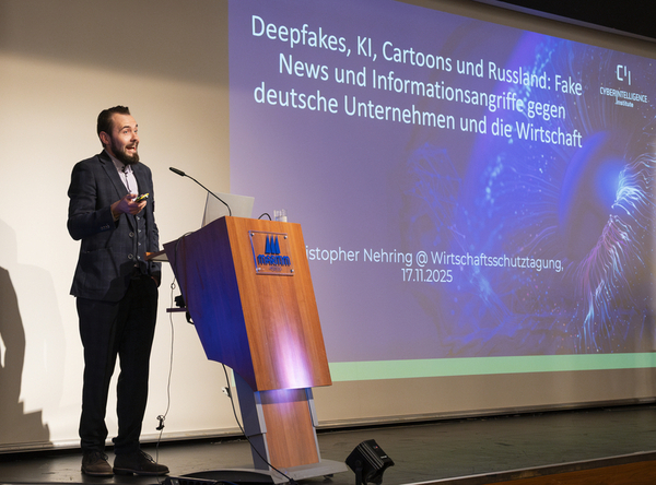 Dr. Christopher Nehring, Cyberintelligence Institute