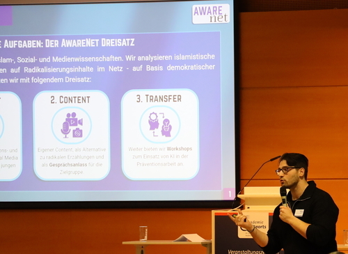 Kerem Acin-Akdeniz, Projekt AwareNet, AVP e.V.