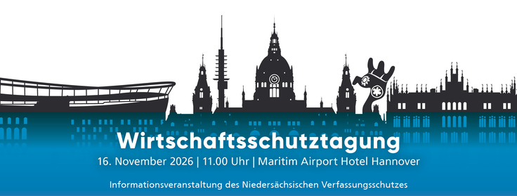 Titel des Einladungsflyers für die Wirtschaftsschutztagung 2026