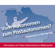 Titel der Broschüre "Vom Autonomen zum Postautonomen?"
