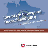 Titel der Broschüre "Identitäre Bewegung Deutschland"