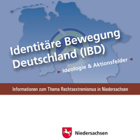 Titel der Broschüre "Identitäre Bewegung Deutschland"