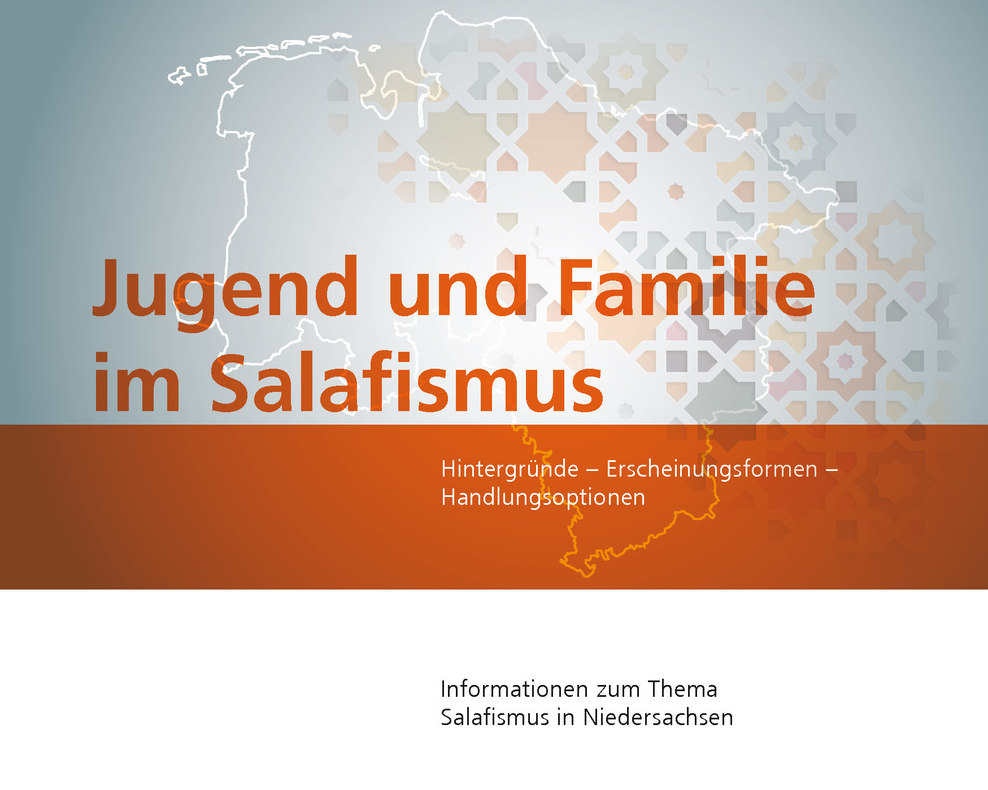 Titel Broschüre "Jugend und Familie im Salafismus"