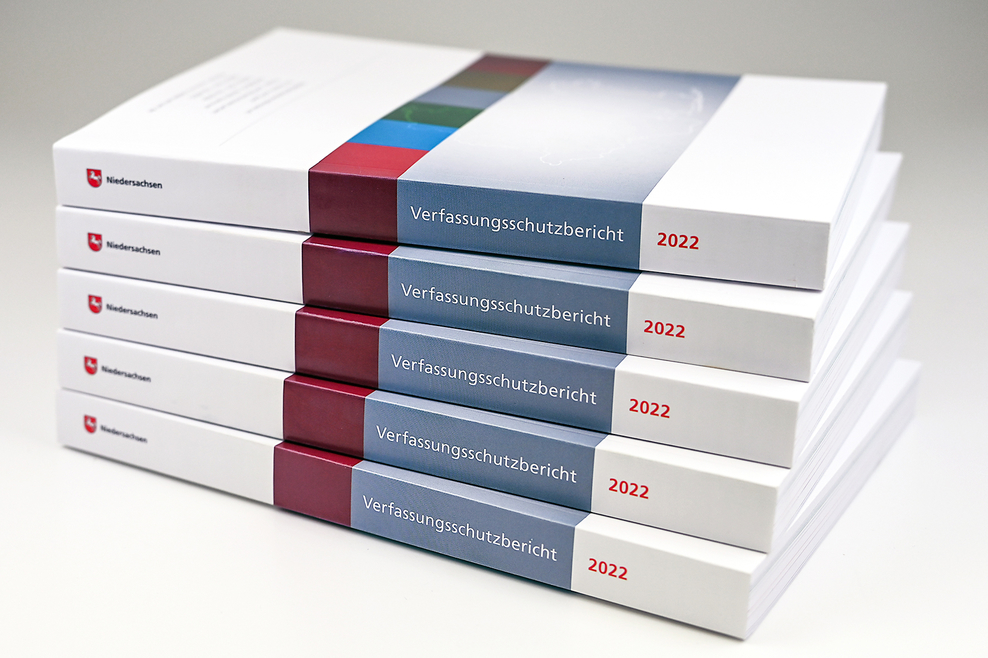 Vefassungsschutzbericht Niedersachsen 2022 - Stapel