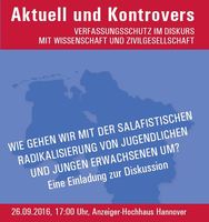 "Wie gehen wir mit der salafistischen Radikalisierung von Jugendlichen und jungen Erwachsenen um?"