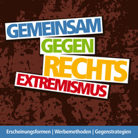 Logo der Ausstellung "Gemeinsam gegen Rechtsextremismus"